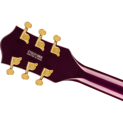 Gretsch Electromatic® Center Block Jr. Single-Cut Electriic Guitar w/ Bigsby® & Gold Hardware, Amethyst