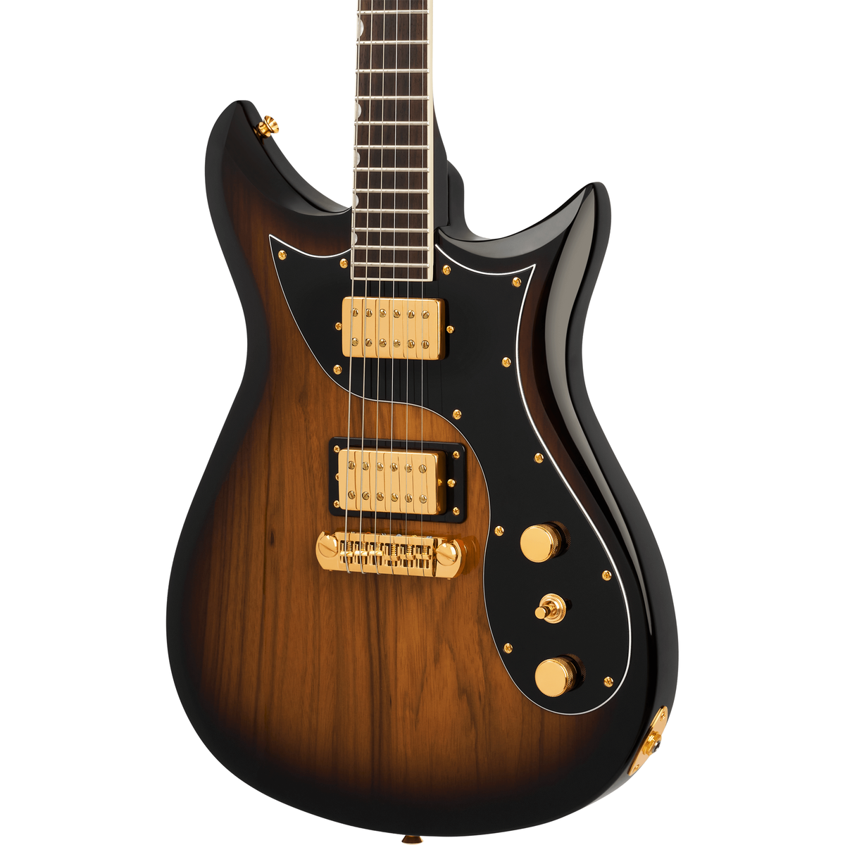 Gretsch Limited Edition Electromatic Black Limba CVT - Rosewood Fingerboard, Sunburst