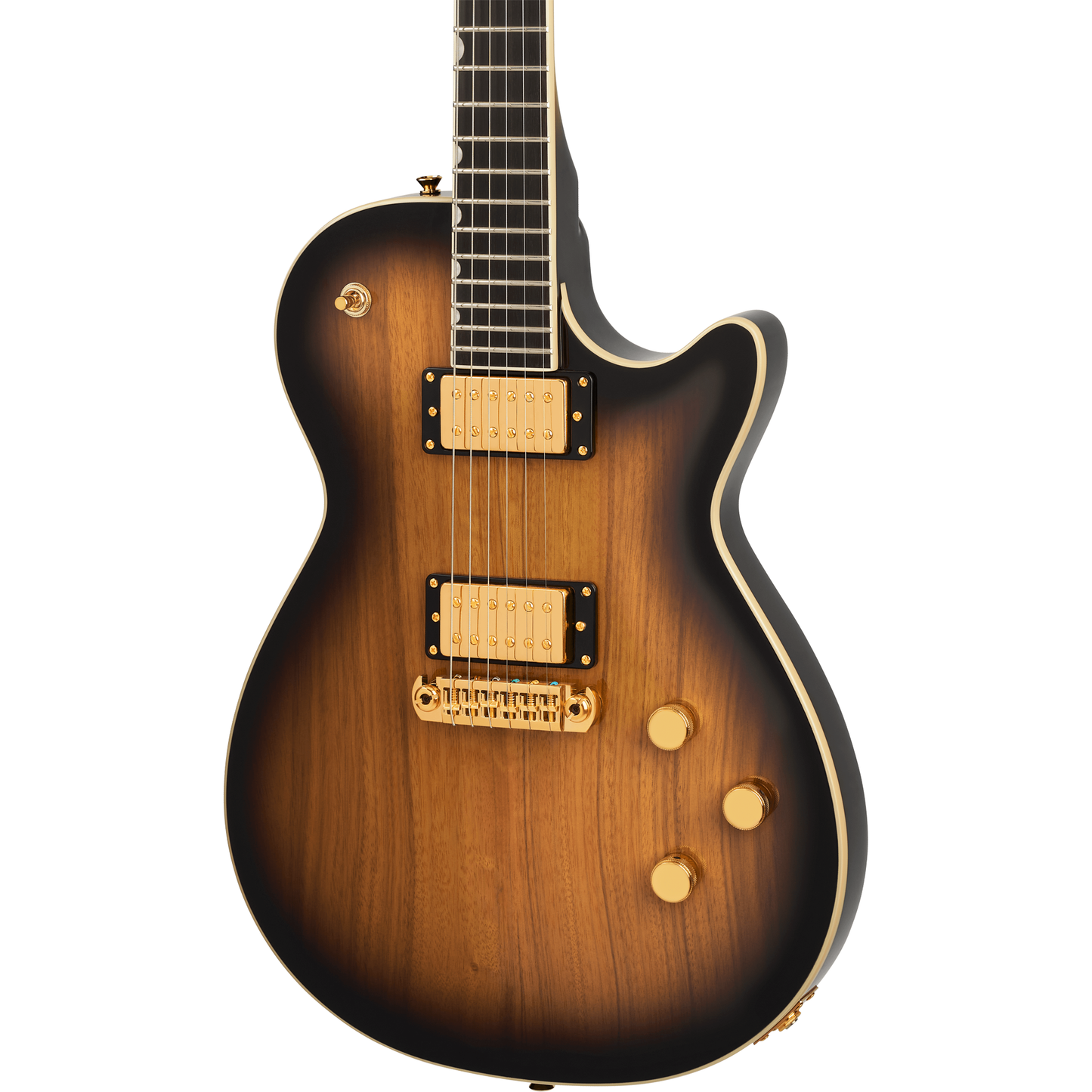 Gretsch Limited Edition Electromatic Black Limba Jet - Ebony Fingerboard, Sunburst