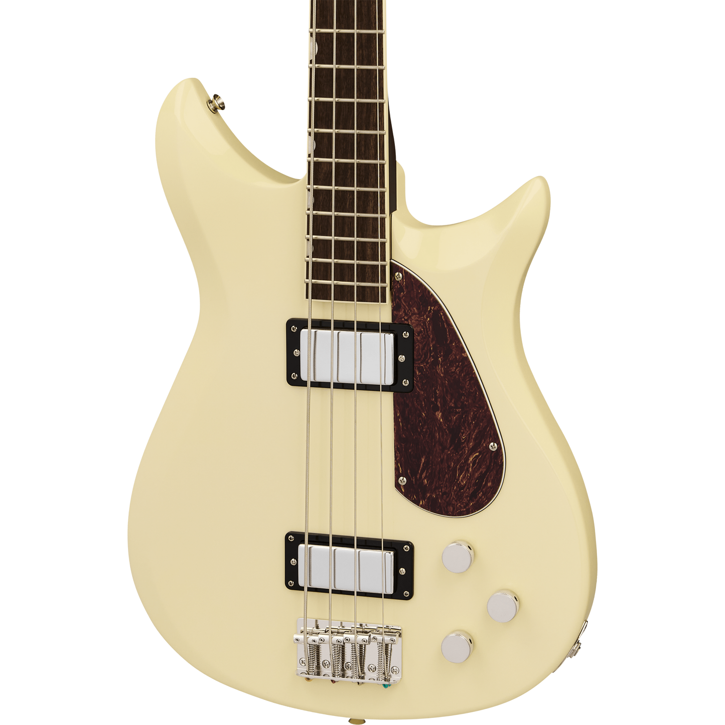 Gretsch Electromatic CVT Electric Bass Double-Cut - Laurel Fingerboard, Vintage White