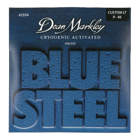 Dean Markley Blue Steel Electric Guitar Strings, 9-46, 2554, Custom Light