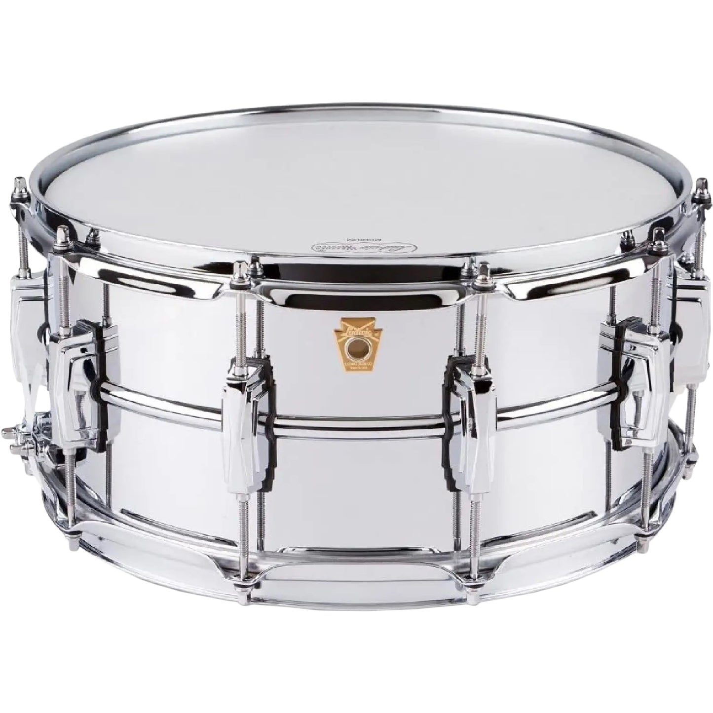 Ludwig LM402 Supraphonic 6.5x14 Metal Snare Drum - B Stock -