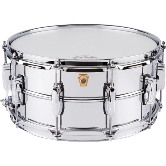 Ludwig LM402 Supraphonic 6.5x14 Metal Snare Drum - B Stock -