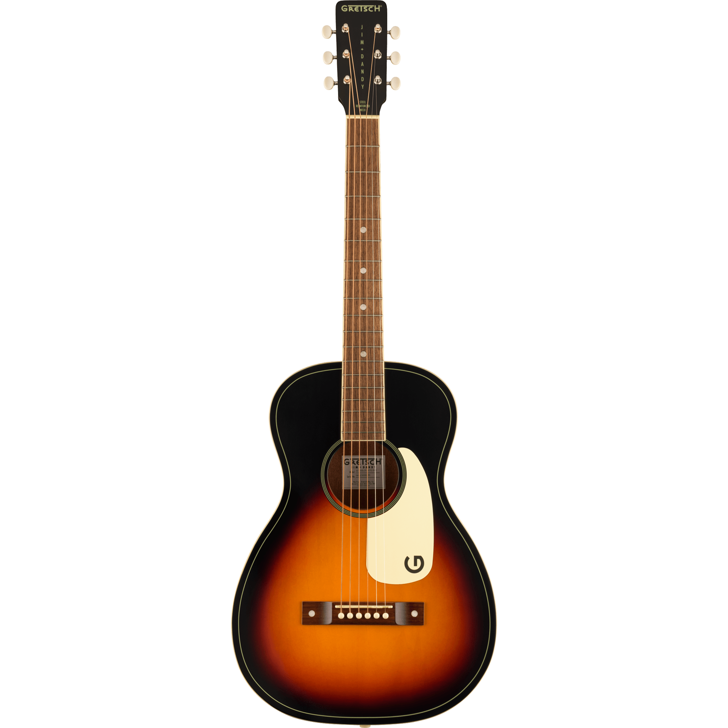 Gretsch Jim Dandy Acoustic Guitar - Walnut Fingerboard, Rex Burst