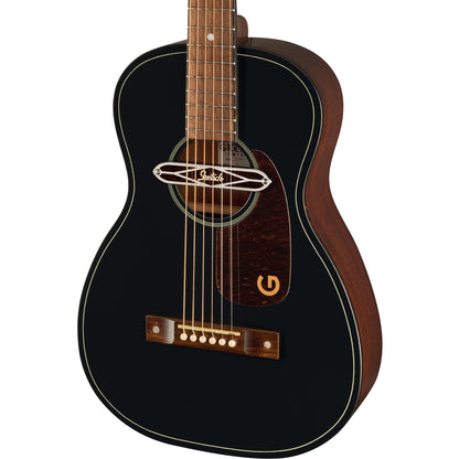 Gretsch Jim Dandy™ Deltoluxe Parlor Acoustic Electric Guitar, Black Top