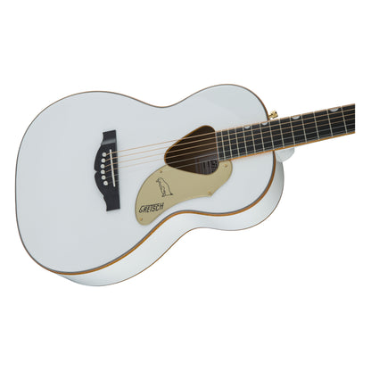 Gretsch G5021WPE Rancher Penguin Parlor Acoustic Electric Guitar in White