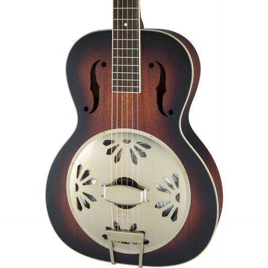 Gretsch G9241 Alligator Biscuit Round Neck Resonator 2 Color Sunburst