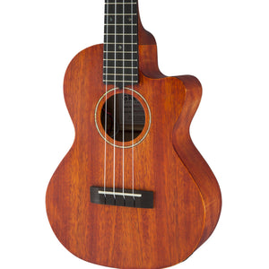 Gretsch G9121 A.C.E. Tenor Ukulele, Acoustic-Cutaway-Electric, Honey Mahogany Stain