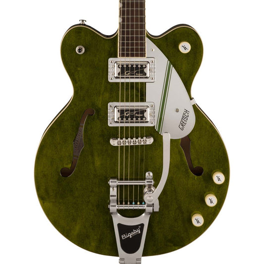 Gretch G2604T LTD Streamliner Rally II Electric Guitar in Rally Green Stain