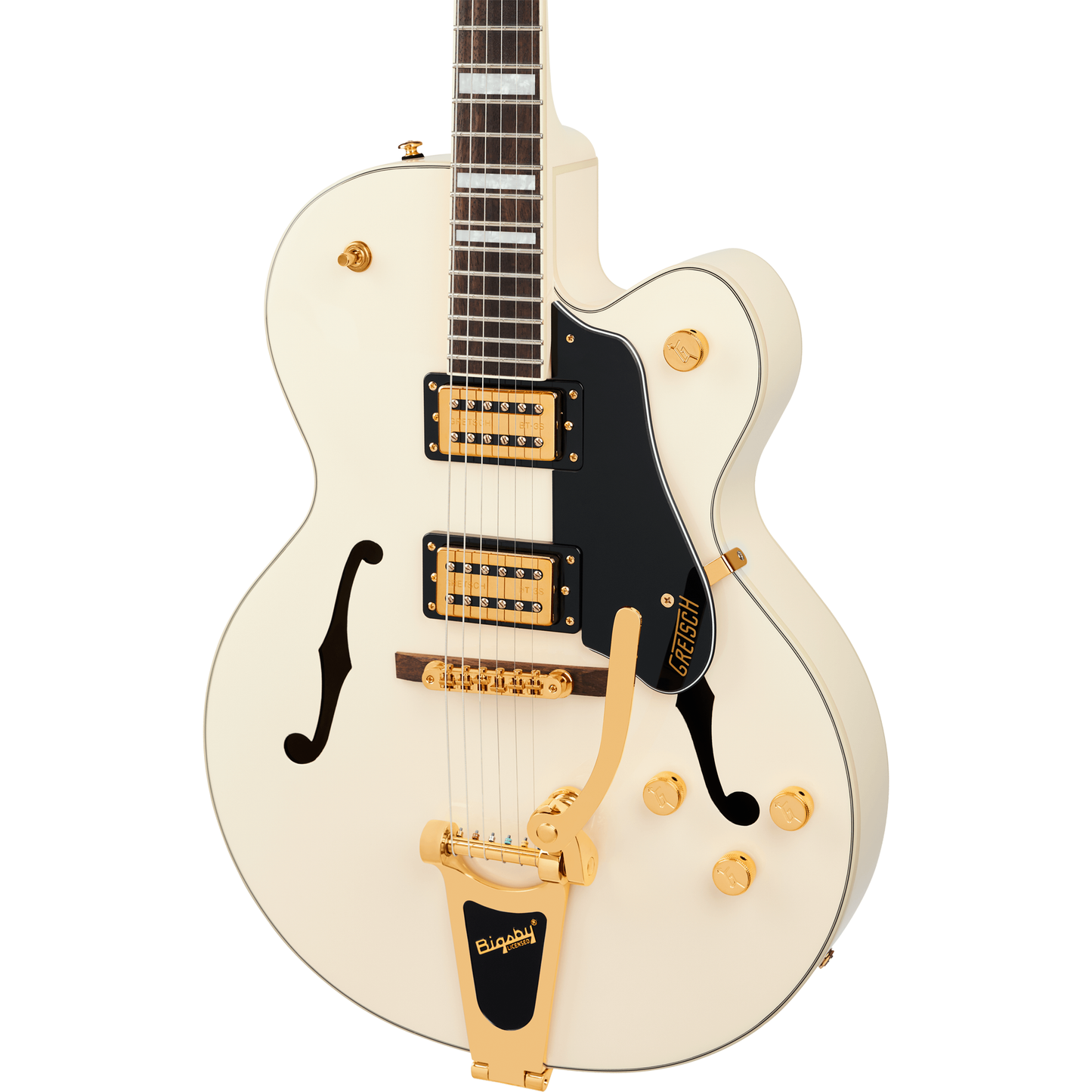 Gretsch G2420TG Streamliner Hollow Body Electric Guitar - Vintage White