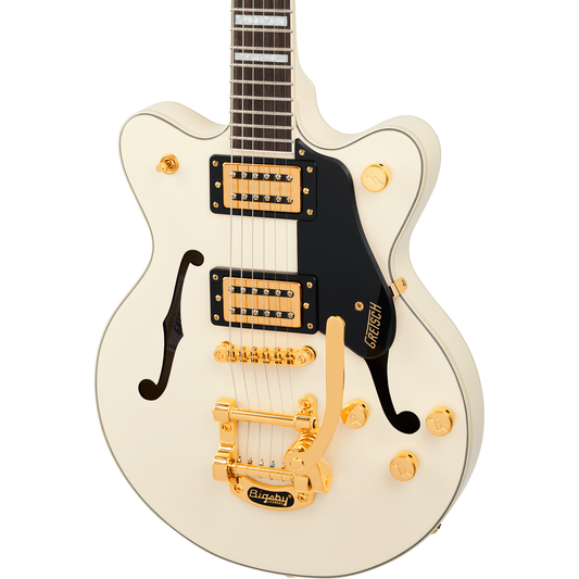 Gretsch G2655TG Streamliner Center Block Jr. Double-Cut Electric Guitar - Vintage White