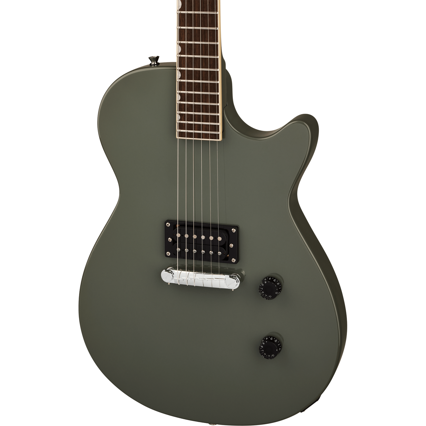 Gretsch Streamliner Jet Club 1 Pickup Electric Guitar - Laurel Fingerboard, Olive Drab