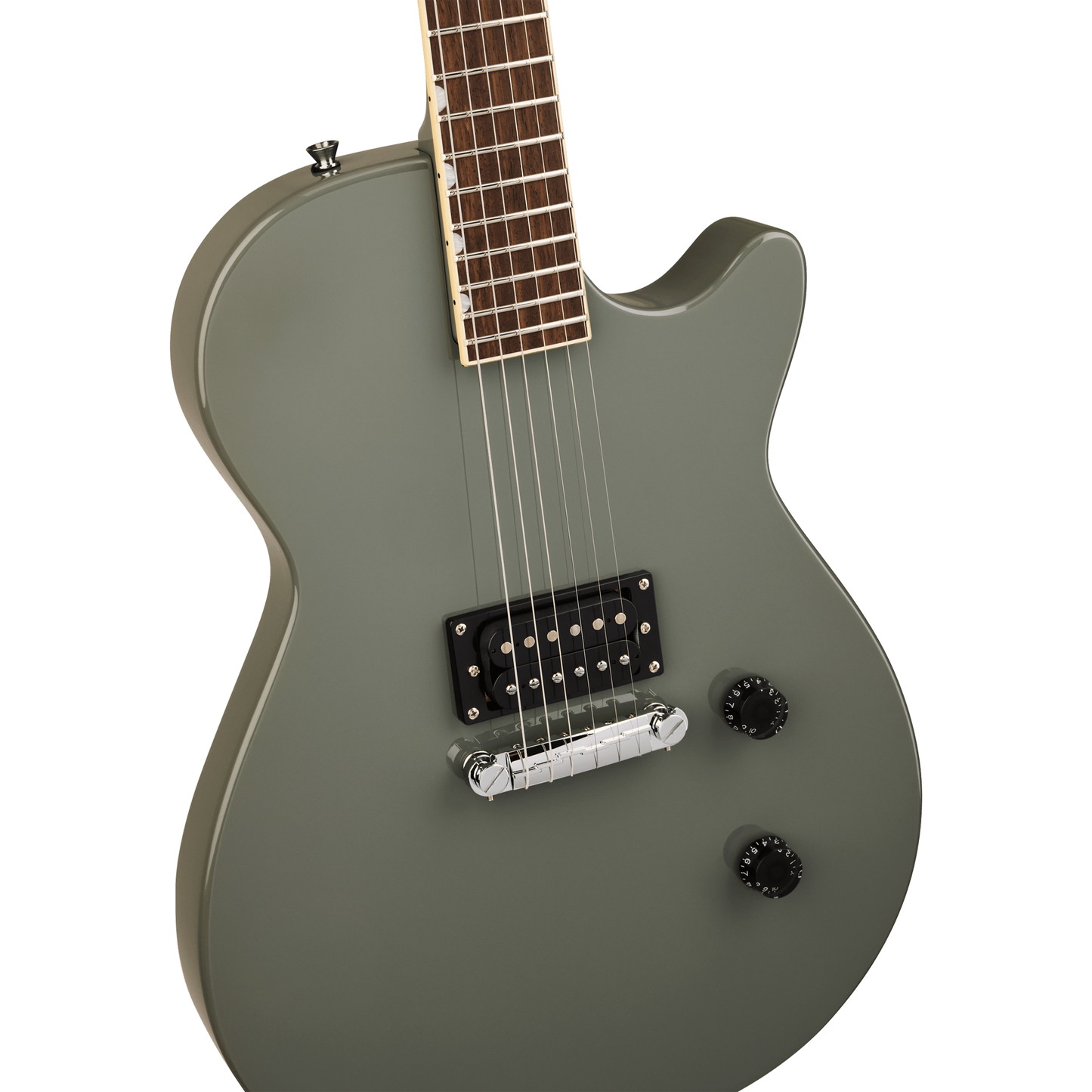 Gretsch Streamliner Jet Club 1 Pickup Electric Guitar - Laurel Fingerboard, Olive Drab