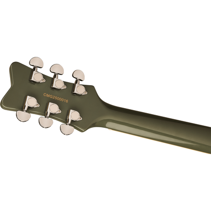 Gretsch Streamliner Jet Club 1 Pickup Electric Guitar - Laurel Fingerboard, Olive Drab