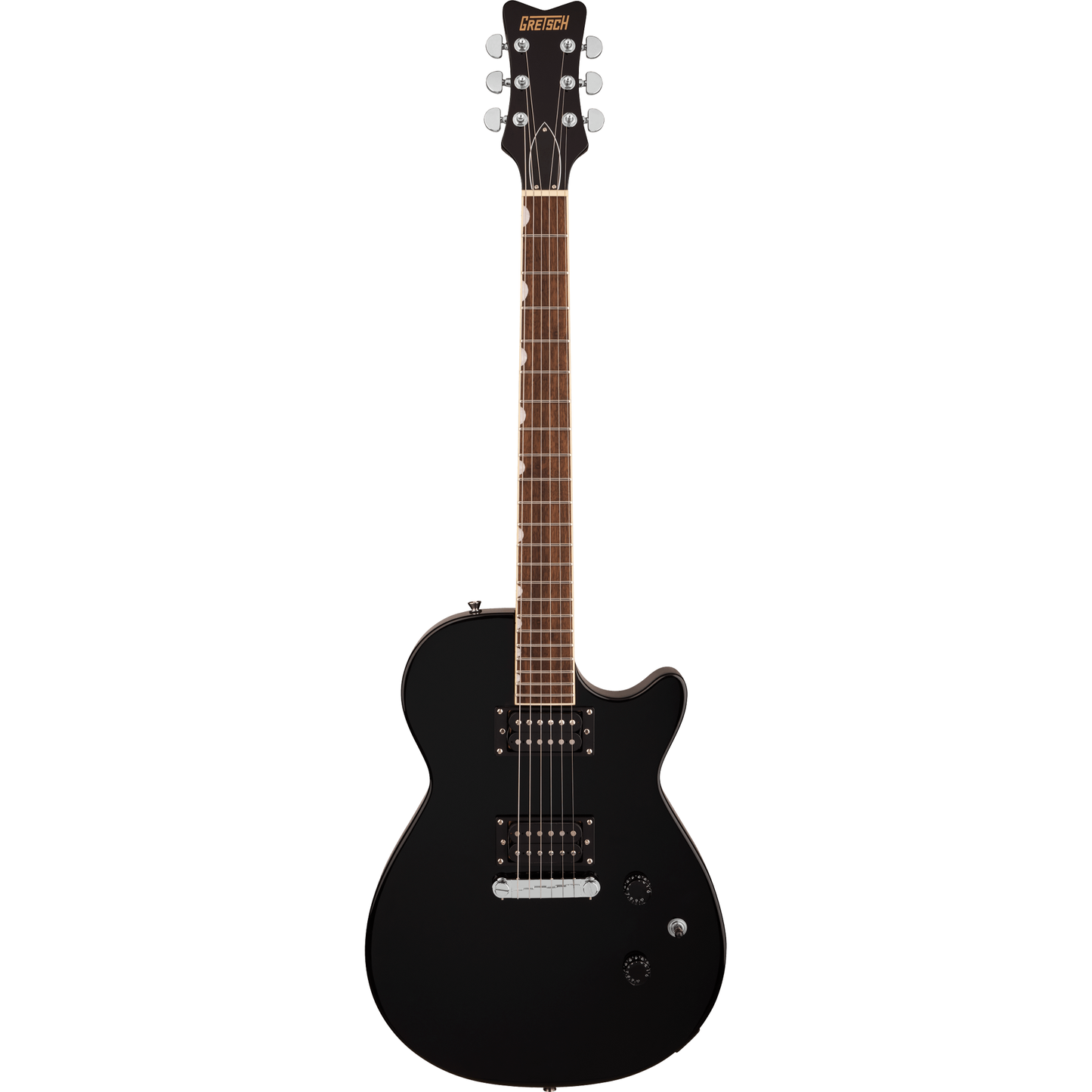 Gretsch Streamliner Jet Club Electric Guitar - Laurel Fingerboard, Jet Black