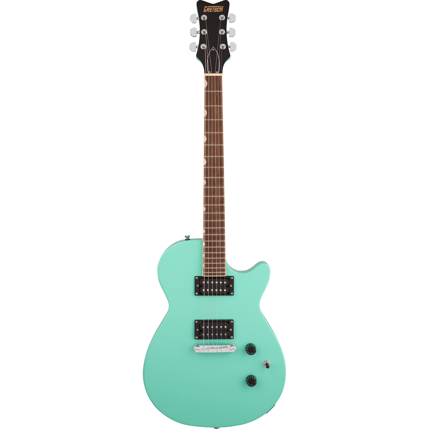 Gretsch Streamliner Jet Club Electric Guitar - Laurel Fingerboard, Sea Foam Green