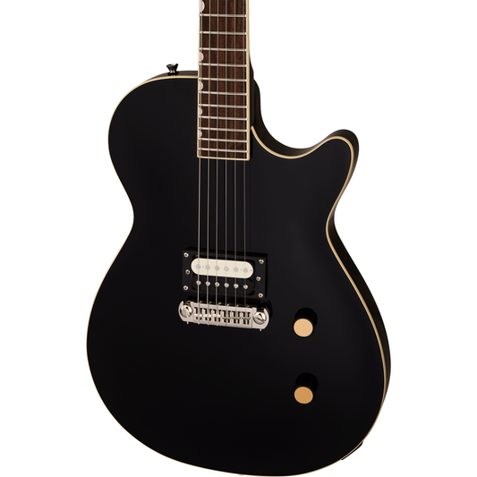 Gretsch Streamliner Jet 1 Pickup Electric Guitar - Laurel Fingerboard, Jet Black