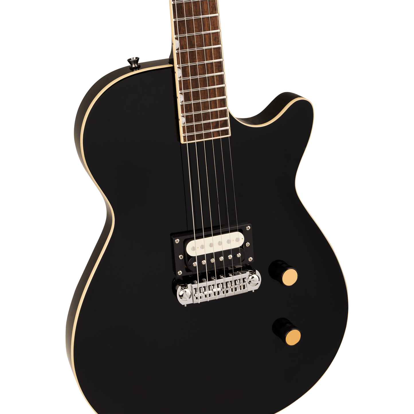 Gretsch Streamliner Jet 1 Pickup Electric Guitar - Laurel Fingerboard, Jet Black