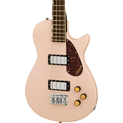 Gretsch Streamliner Jet Club Electric Bass - Laurel Fingerboard, Shell Pink