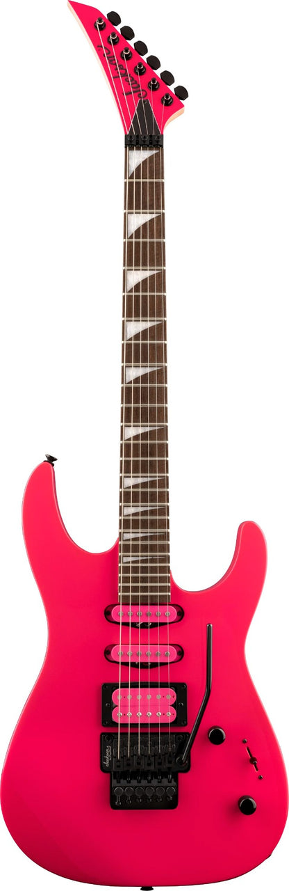Jackson X Series Dinky® DK3XR HSS Electric Guitar, Neon Pink