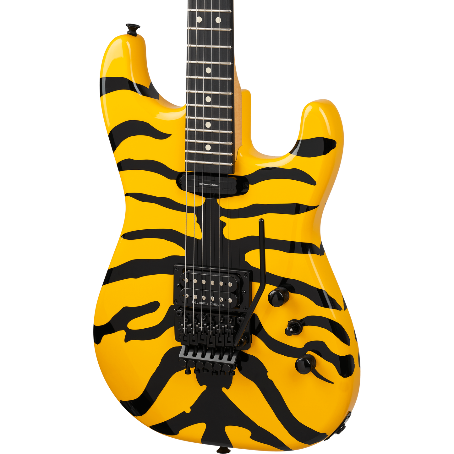 Jackson Pro Origins 1985 Limited Edition San Dimas SD1 HH FR Electric Guitar - Yellow Bengal