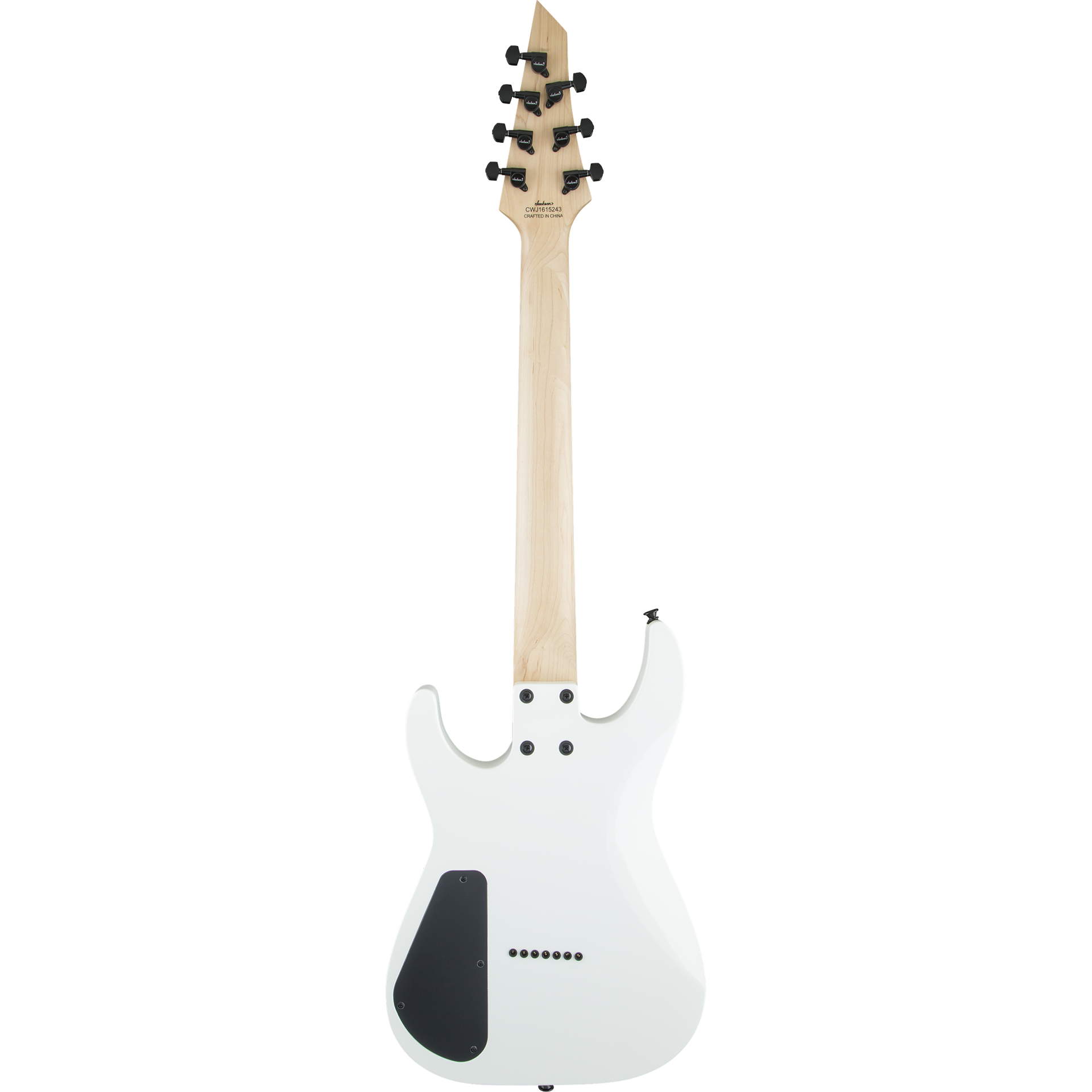 Jackson JS32-7 Arch Top 7 String Electric Guitar in Snow White Jackson JS32-7 Arch Top 7 String Electric Guitar in Snow White