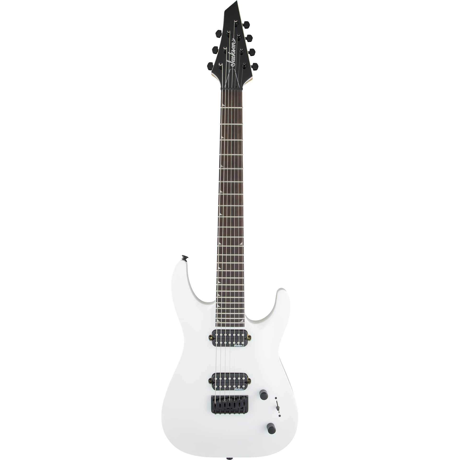 Jackson JS32-7 Arch Top 7 String Electric Guitar in Snow White Jackson JS32-7 Arch Top 7 String Electric Guitar in Snow White