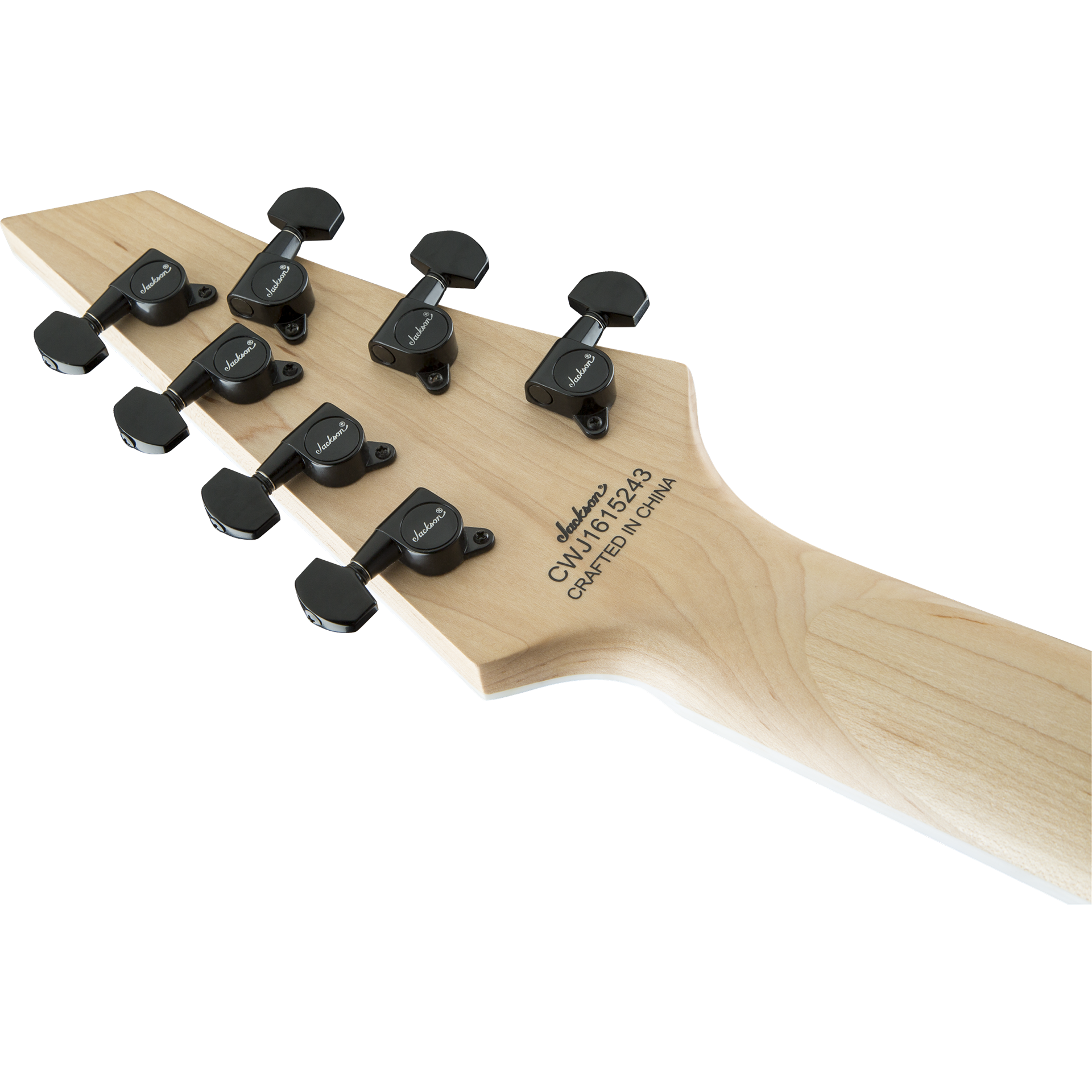 Jackson JS32-7 Arch Top 7 String Electric Guitar in Snow White Jackson JS32-7 Arch Top 7 String Electric Guitar in Snow White