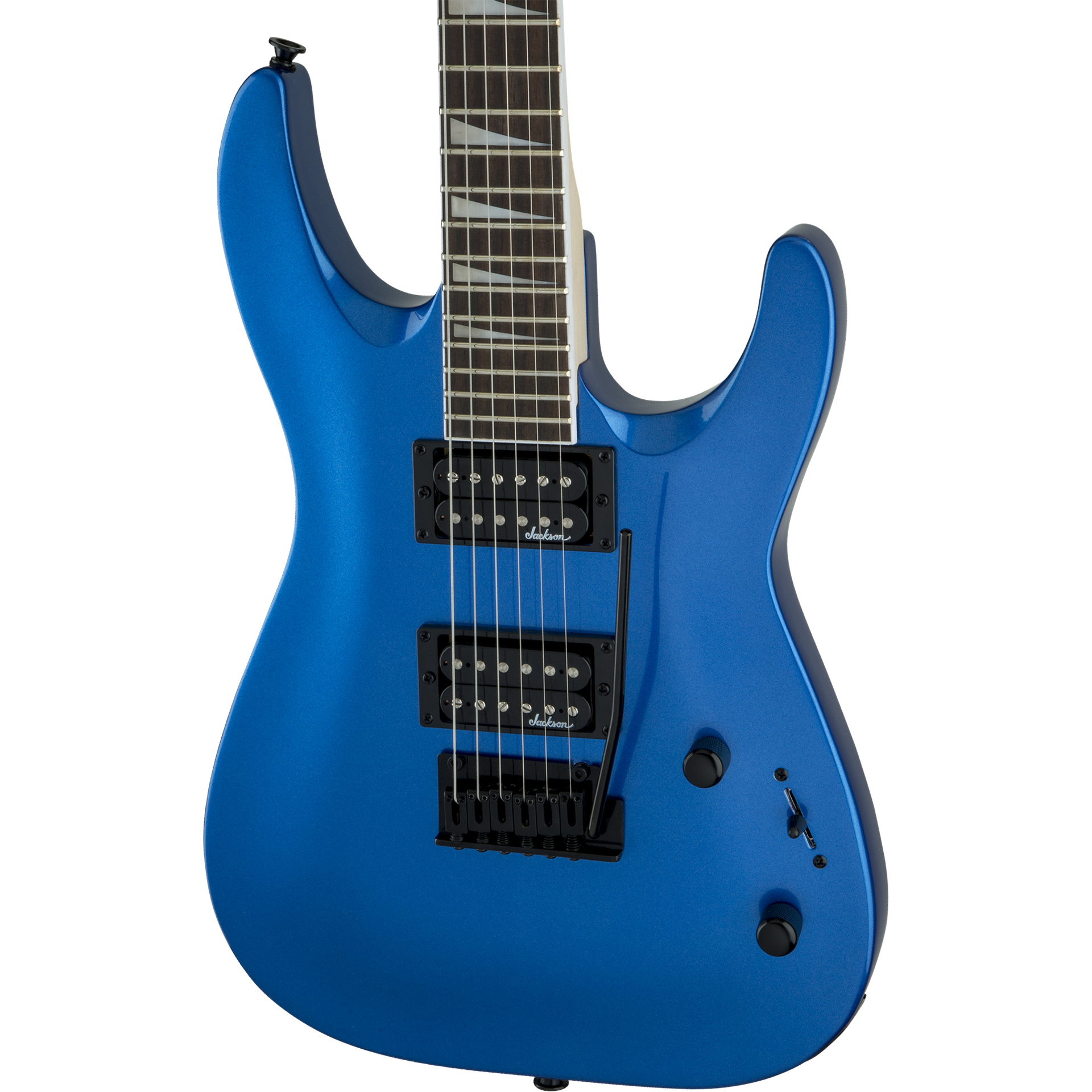 Jackson JS Series JS22 Arched Body Dinky in Metallic Blue – Alto Music