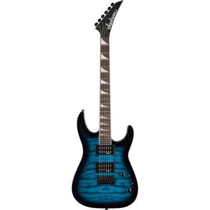Jackson JS Series Dinky® JS20 DKQ 2PT Electric Guitar, Transparent Blue