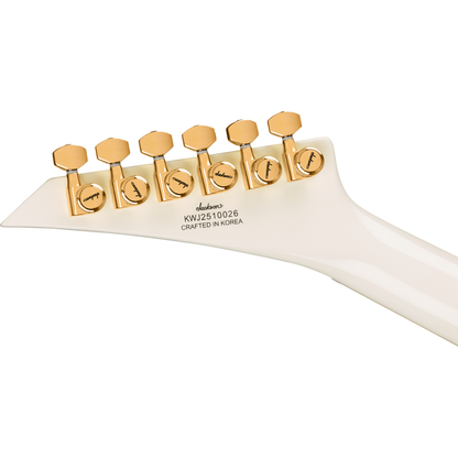 Jackson Legend Series Limited Edition Signature Randy Rhoads CD1 Electric Guitar - Vintage White with Black Pinstripes