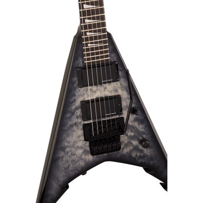 Jackson Pro Series Signature Corey Beaulieu King V KV6Q 6-String Electric Guitar - Transparent Black