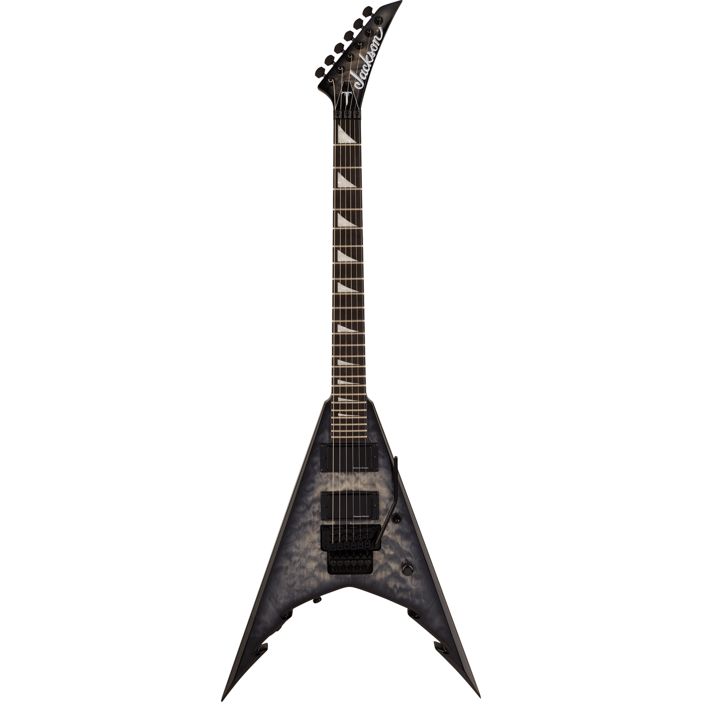 Jackson Pro Series Signature Corey Beaulieu King V KV6Q 6-String Electric Guitar - Transparent Black