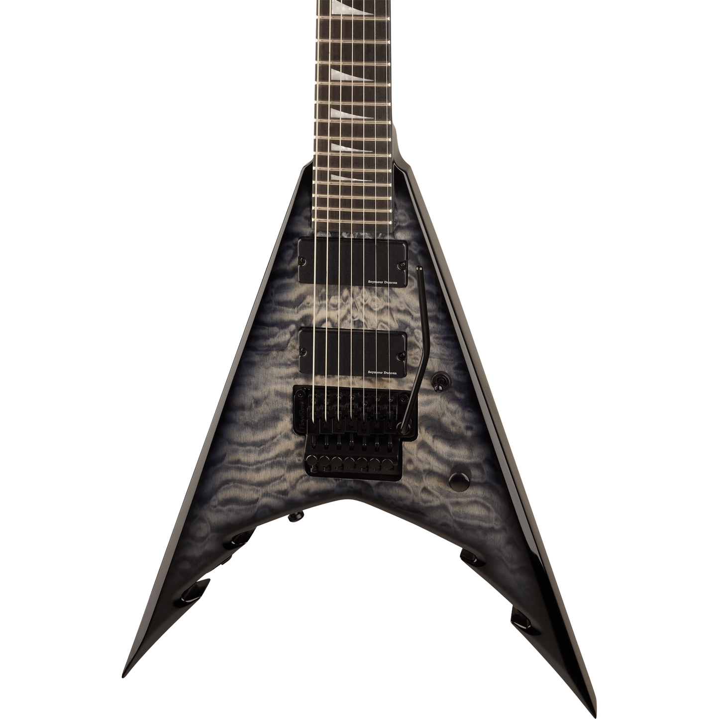 Jackson Pro Series Signature Corey Beaulieu King V KV7Q 7-String Electric Guitar - Transparent Black