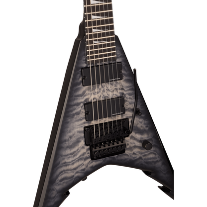 Jackson Pro Series Signature Corey Beaulieu King V KV7Q 7-String Electric Guitar - Transparent Black