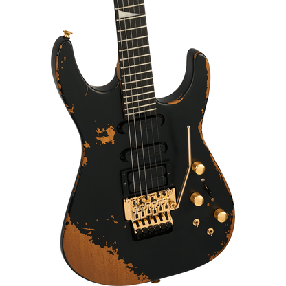 Jackson Pro Series Signature Phil Collen PC1-E Electric Guitar - Worn Black