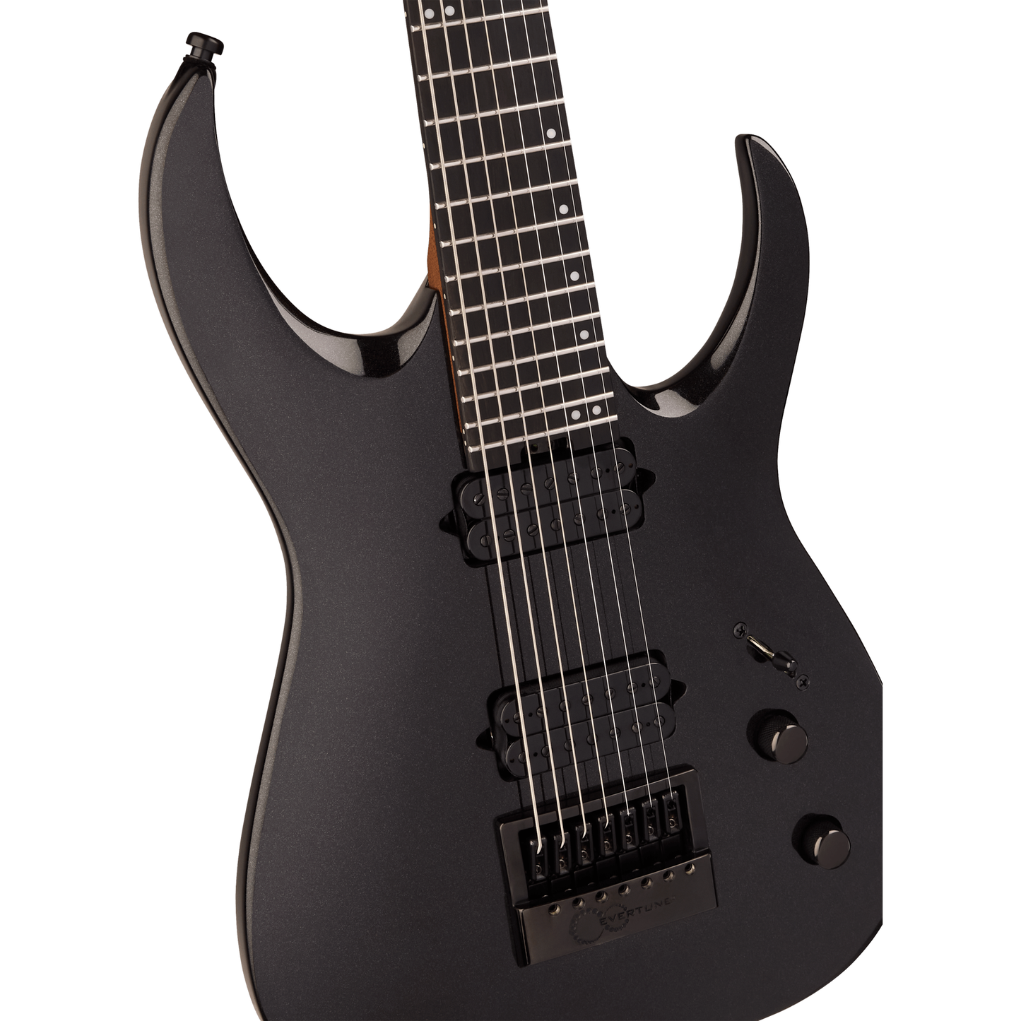 Jackson Pro Series Signature Misha Mansoor Juggernaut ET7 Electric Guitar - Metallic Black