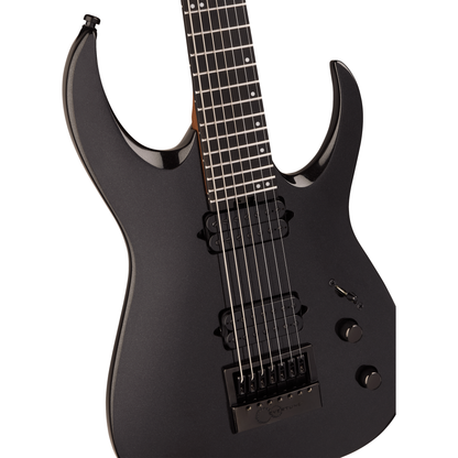 Jackson Pro Series Signature Misha Mansoor Juggernaut ET7 Electric Guitar - Metallic Black