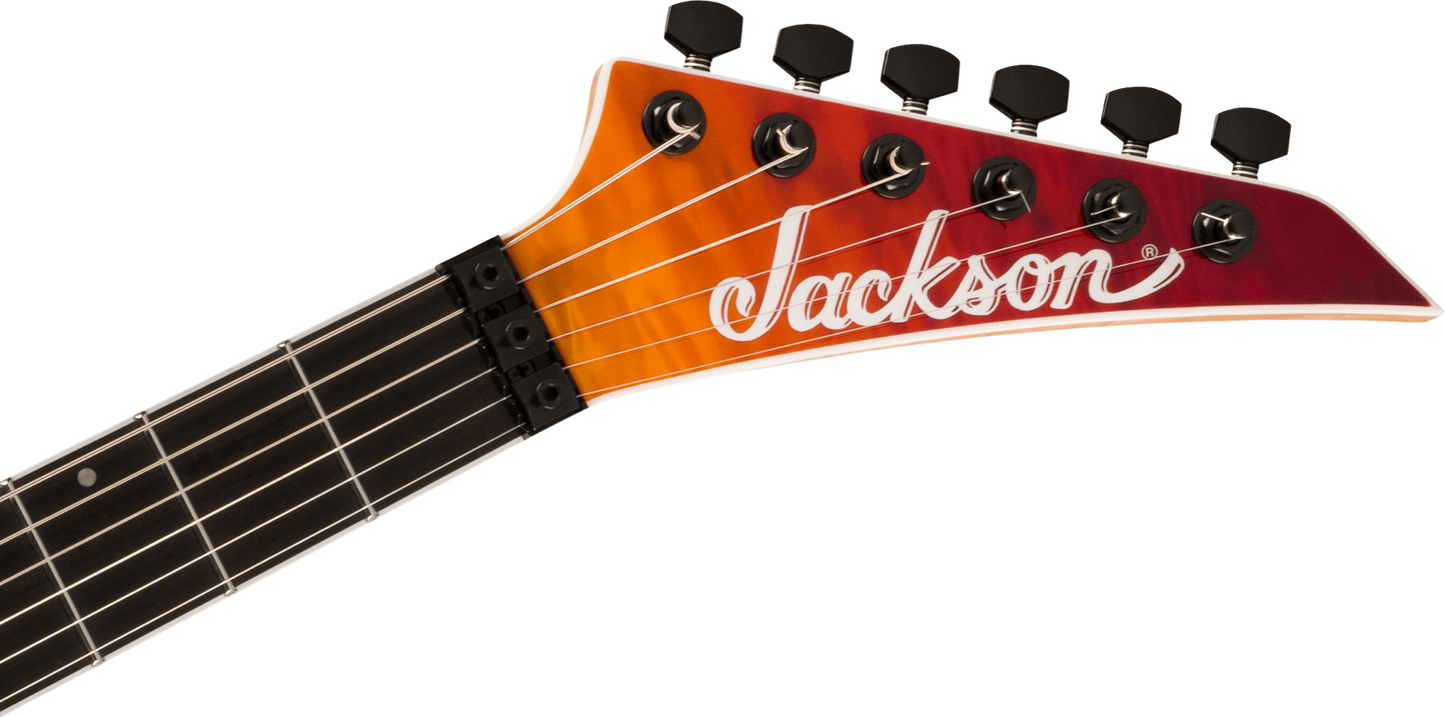 Jackson Pro Plus Series Dinky DKAQ - Ebony Fingerboard, Firestorm