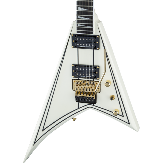 Jackson Pro Series Rhoads RR3 Electric Guitar, Ivory with Black Pinstripes