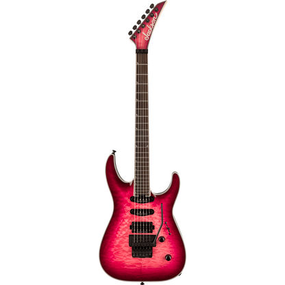 Jackson Pro Plus Series Soloist™ SLA3Q Electric Guitar, Fuschia Burst