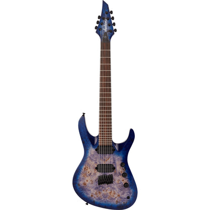 Jackson Pro Series Signature Chris Broderick Soloist™ HT7P Electric Guitar, Transparent Blue