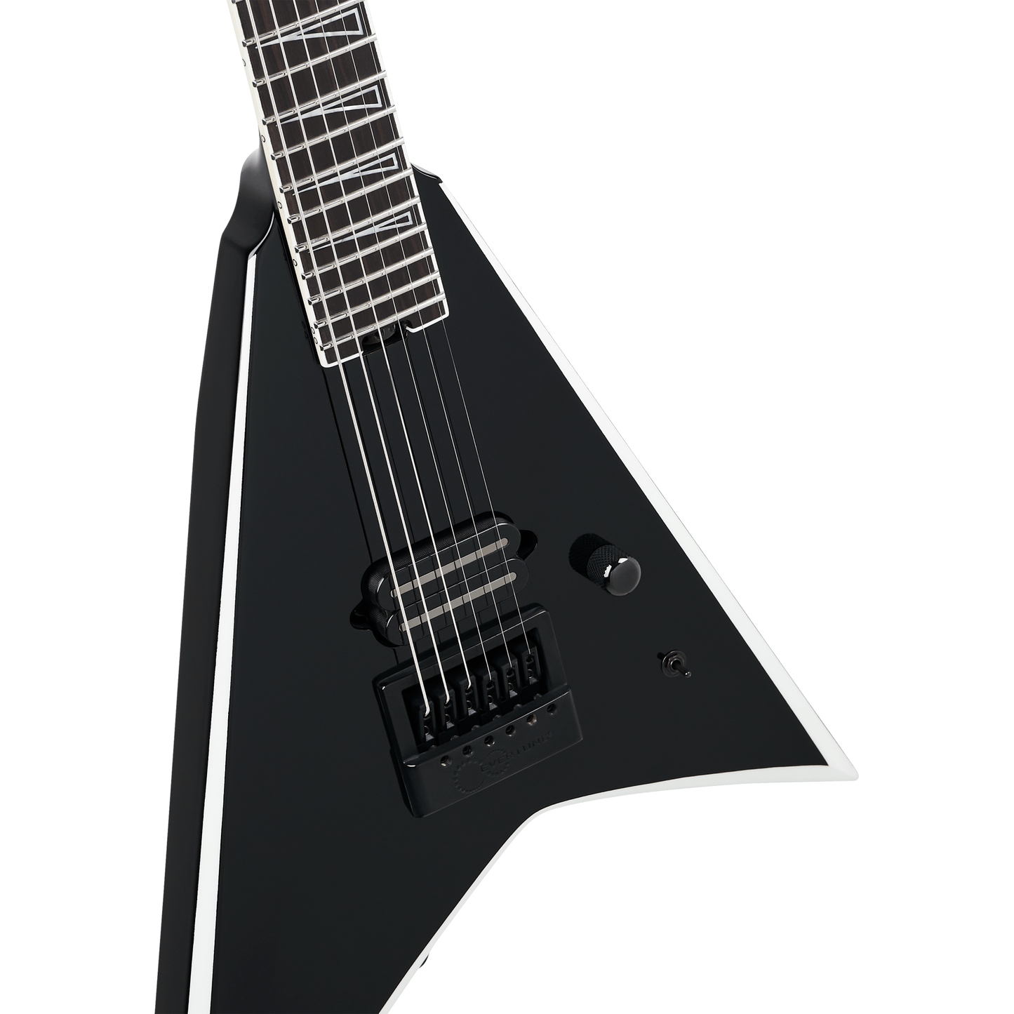Jackson Pro Plus Series Signature Christian Andreu Rhoads RR24 EVTN Electric Guitar - Black with White Bevels