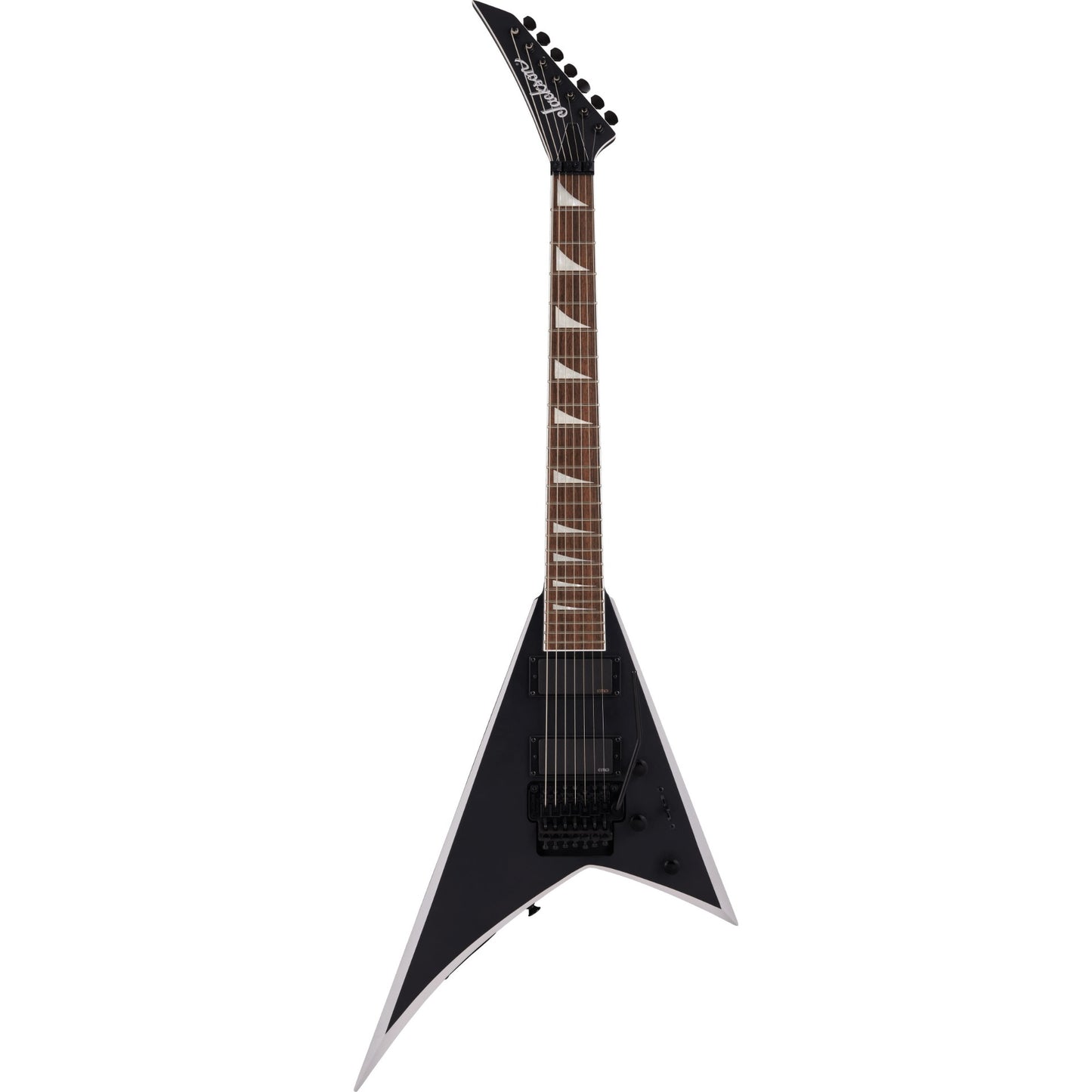 Jackson X Series Rhoads RRX24-MG7 Electric Guitar, Satin Black Primer Gray Bevels