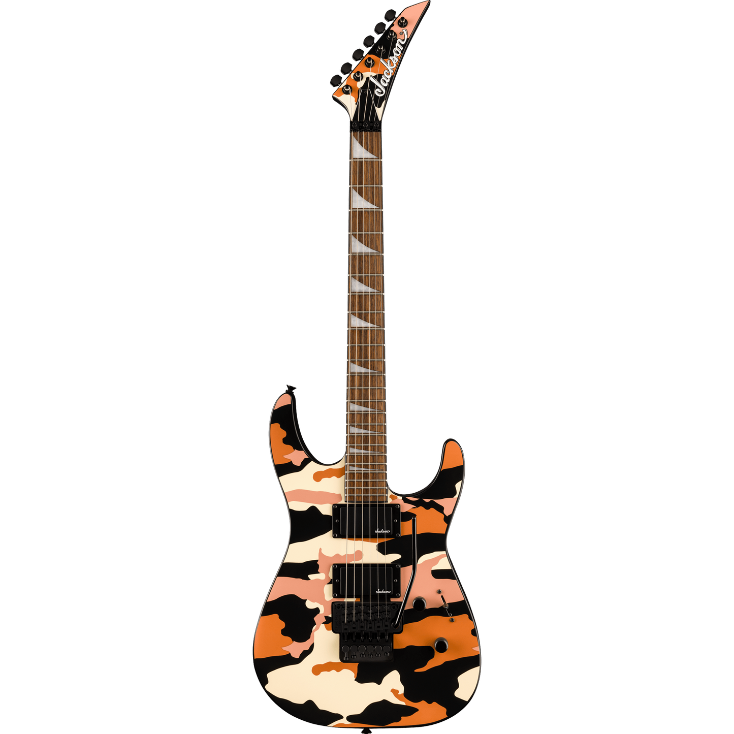 Jackson X Series Soloist™ SLX DX Camo Electric Guitar, Butterscotch Camo