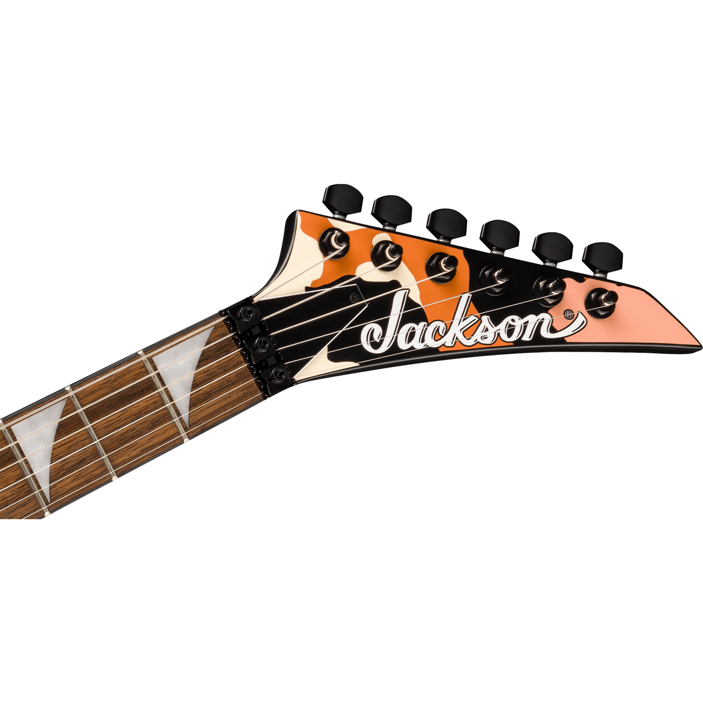 Jackson X Series Soloist™ SLX DX Camo Electric Guitar, Butterscotch Camo