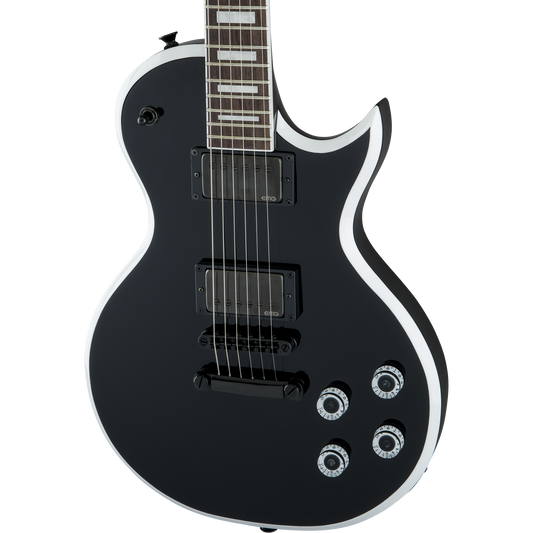 Jackson X Series Signature Marty Friedman MF-1 Electric Guitar, Gloss Black w/ White Bevels