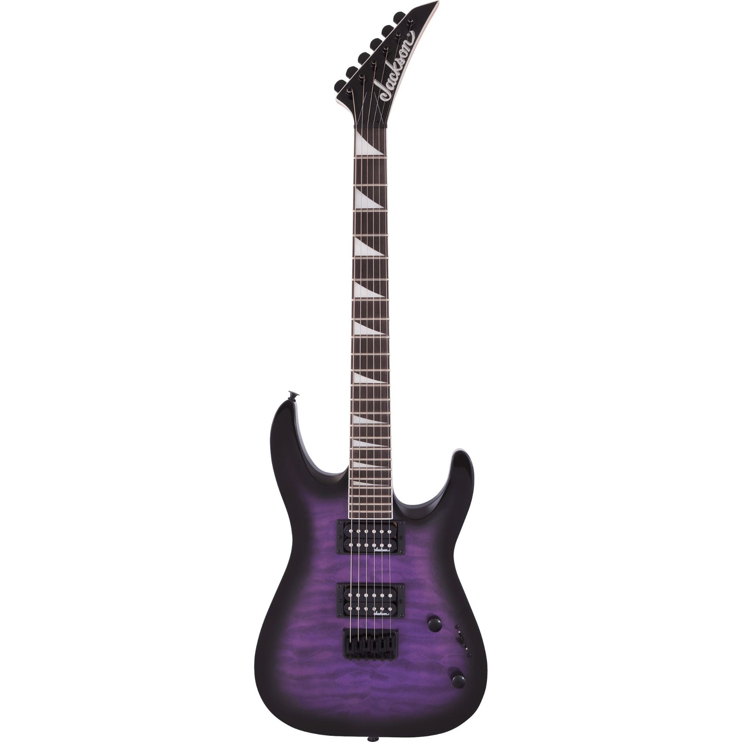Jackson JS Series Dinky® JS32Q DKA HT Electric Guitar, Transparent Purple Burst