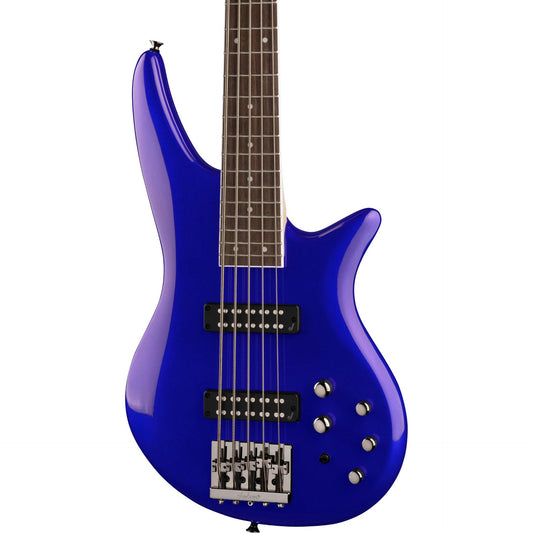 Jackson JS Series Spectra Bass JS3V Bass Guitar, Indigo Blue