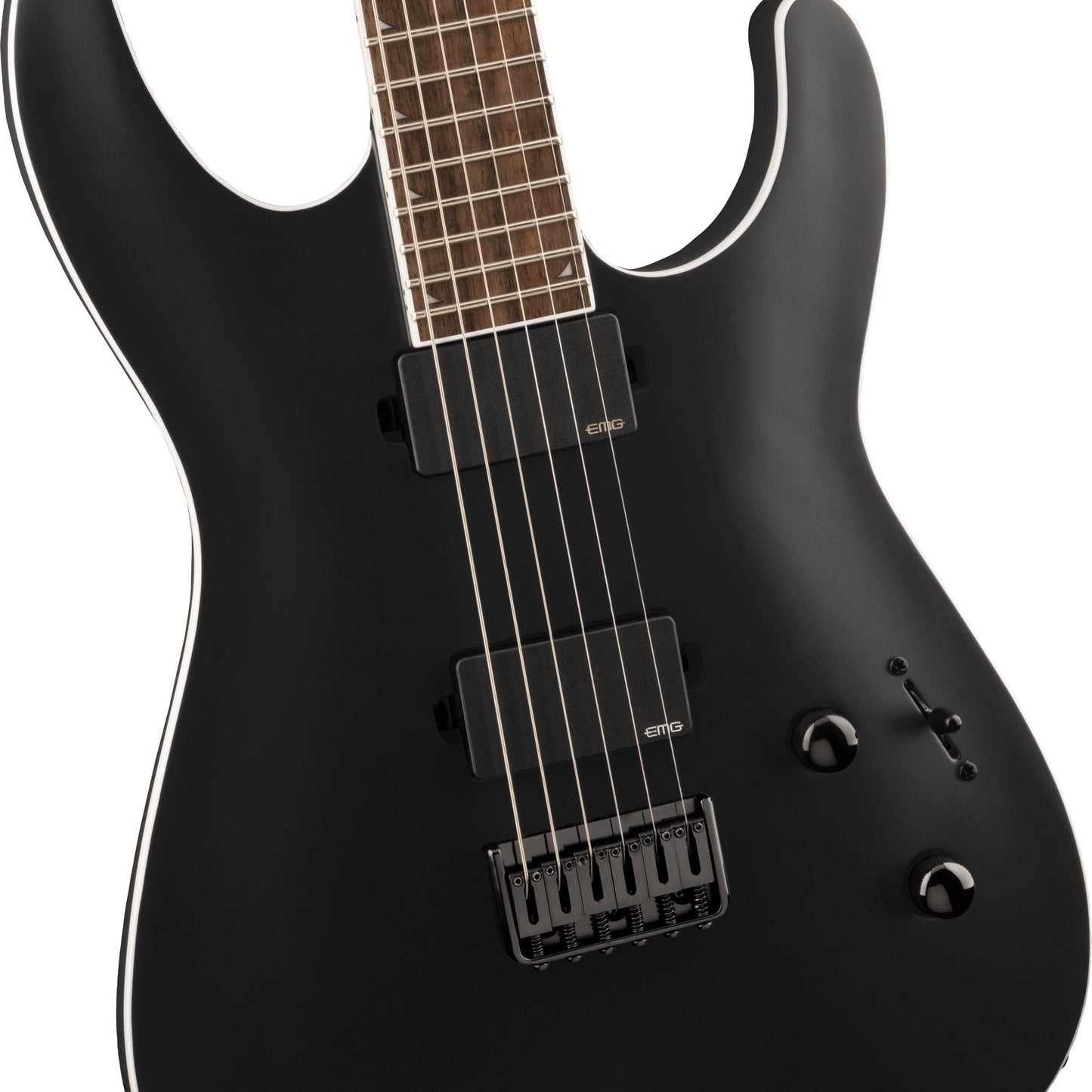 Jackson X Series Soloist™ SLA6 DX Baritone Electric Guitar, Satin Black